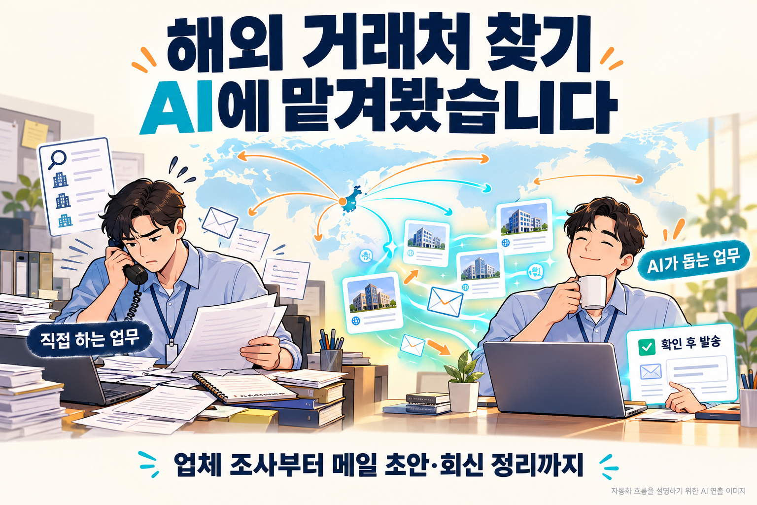 해외 거래처 찾기, AI에 맡겨봤습니다